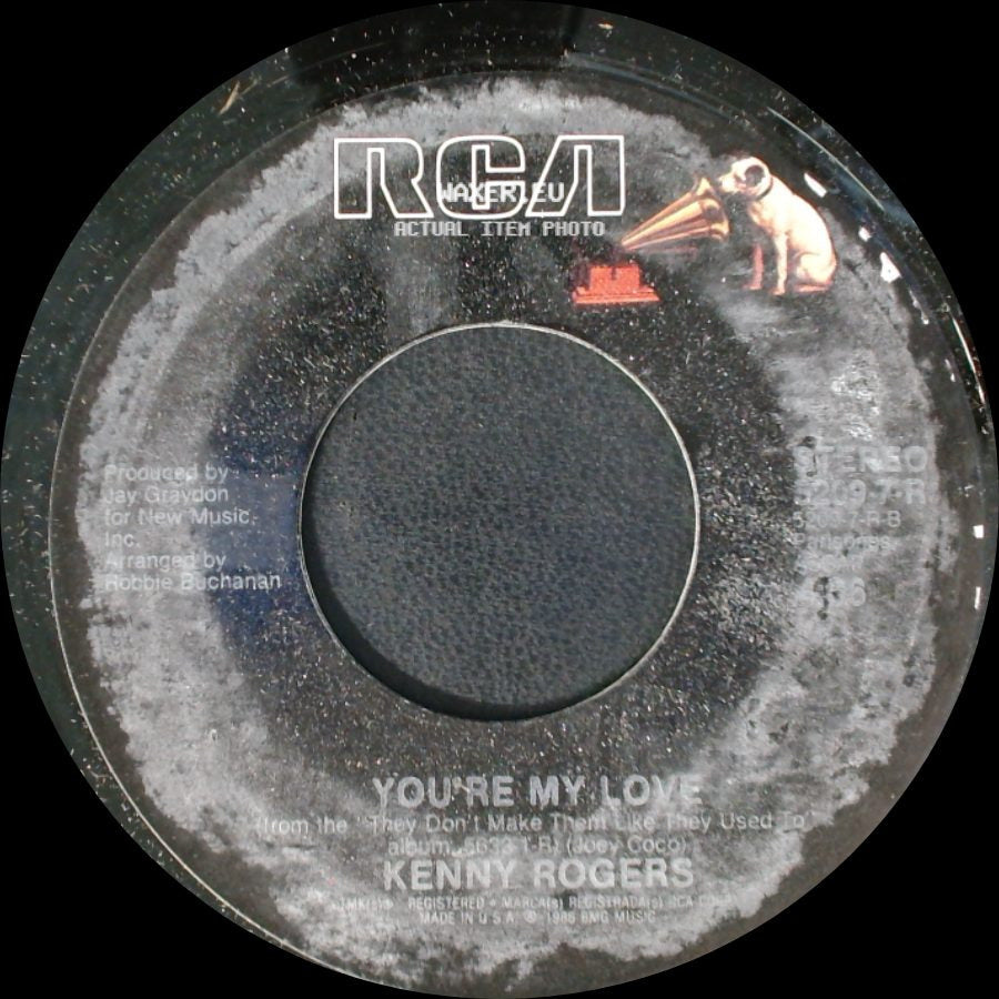 Ronnie Milsap & Kenny Rogers / Kenny Rogers - Make No Mistake: She's Mine / You're My Love side B