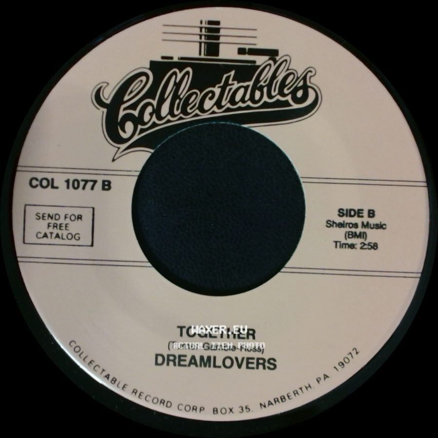 Dreamlovers - Amazons And Coyotees / Together side B