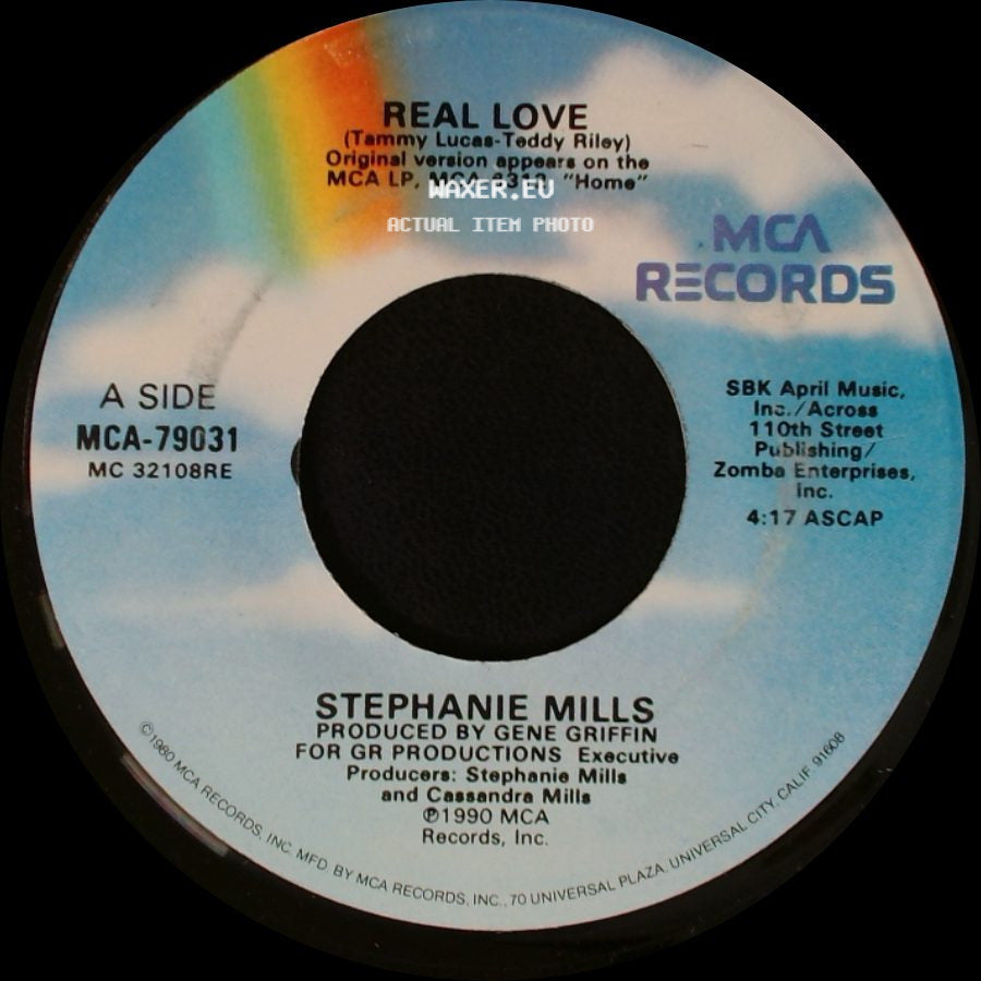 Stephanie Mills - Real Love / Real Love (Instrumental) side A