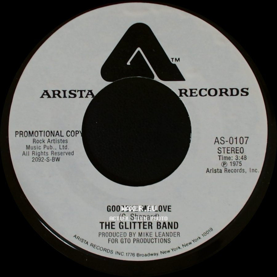 The Glitter Band - Goodbye My Love / Goodbye My Love side A