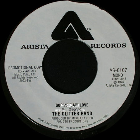 The Glitter Band - Goodbye My Love / Goodbye My Love side B