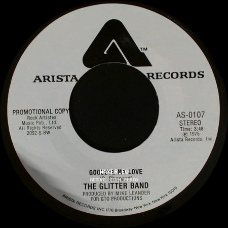 The Glitter Band - Goodbye My Love / Goodbye My Love side A