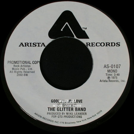 The Glitter Band - Goodbye My Love / Goodbye My Love side B