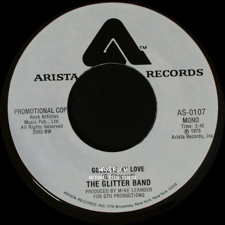 The Glitter Band - Goodbye My Love / Goodbye My Love side B