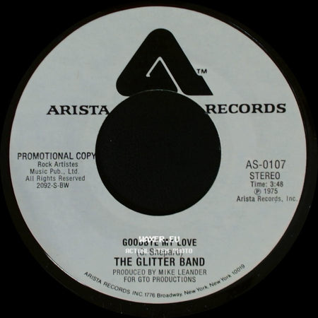 The Glitter Band - Goodbye My Love / Goodbye My Love side A