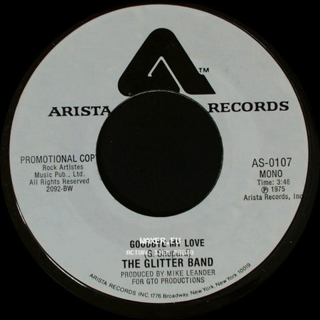 The Glitter Band - Goodbye My Love / Goodbye My Love side A