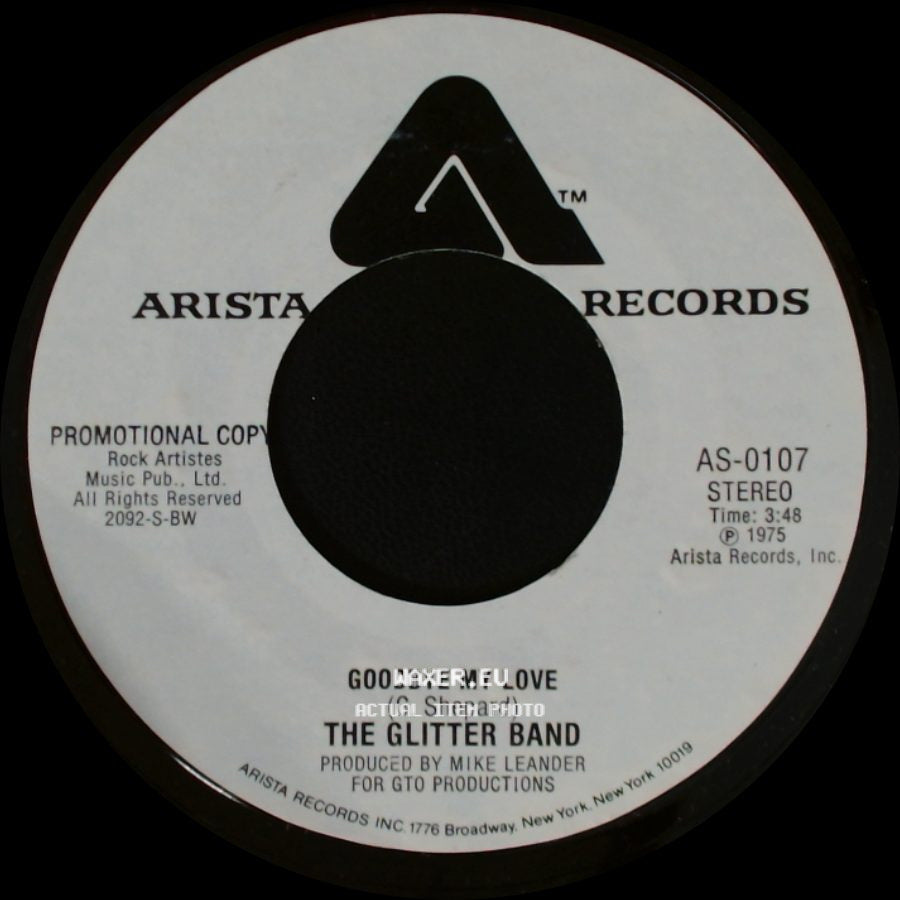 The Glitter Band - Goodbye My Love / Goodbye My Love side A