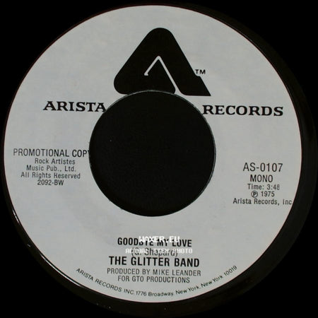 The Glitter Band - Goodbye My Love / Goodbye My Love side B
