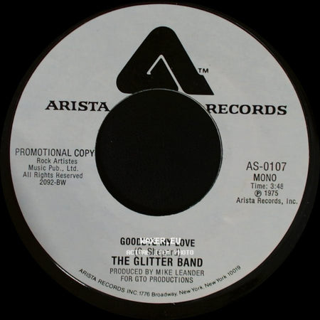 The Glitter Band - Goodbye My Love / Goodbye My Love side A