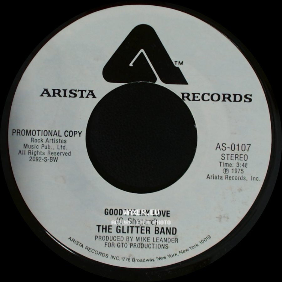 The Glitter Band - Goodbye My Love / Goodbye My Love side B