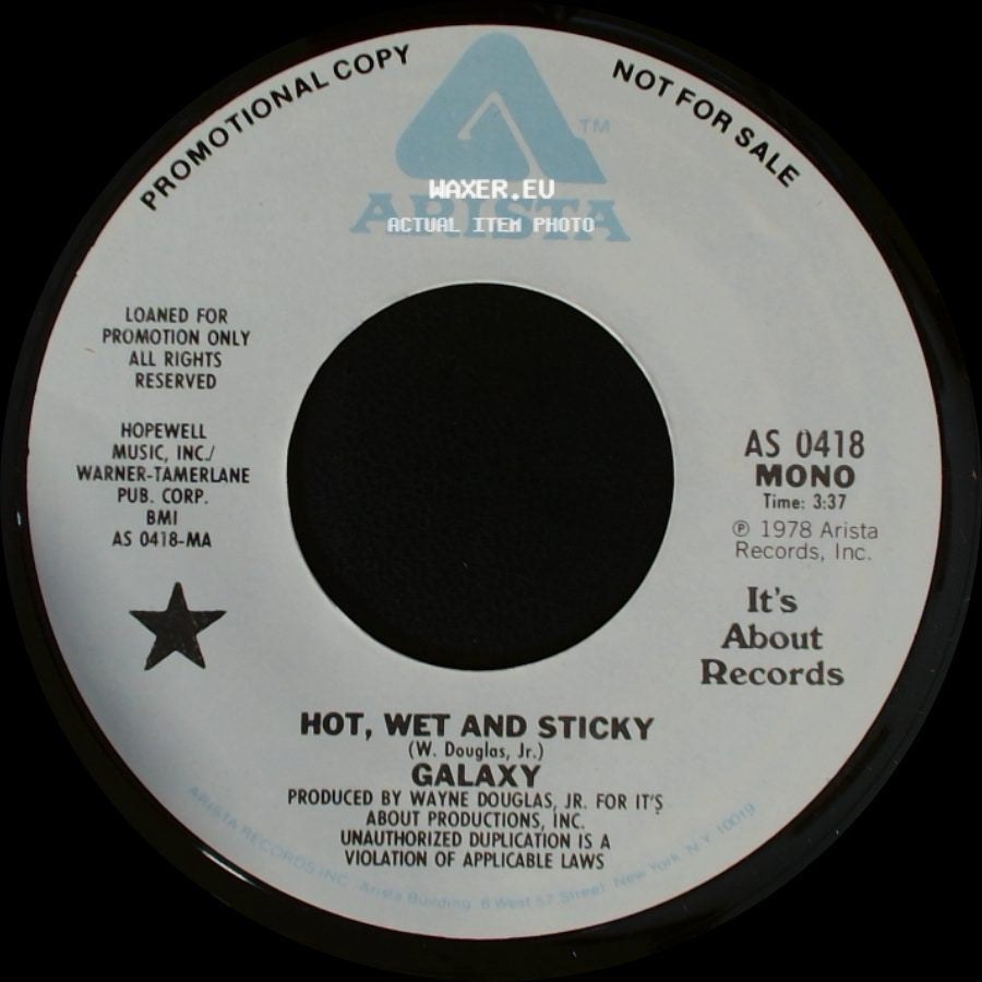 Galaxy - Hot, Wet And Sticky / Hot, Wet And Sticky side A