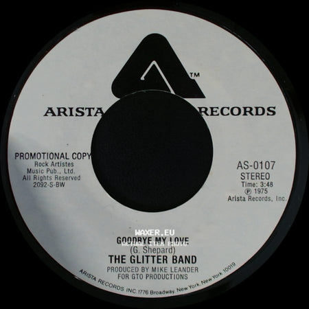 The Glitter Band - Goodbye My Love / Goodbye My Love side A