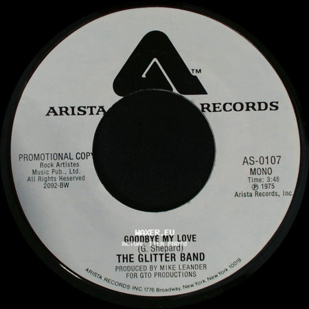 The Glitter Band - Goodbye My Love / Goodbye My Love side B