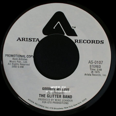 The Glitter Band - Goodbye My Love / Goodbye My Love side B