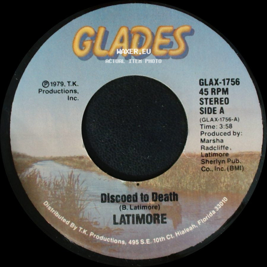 Latimore - Discoed To Death / Just One Step side A