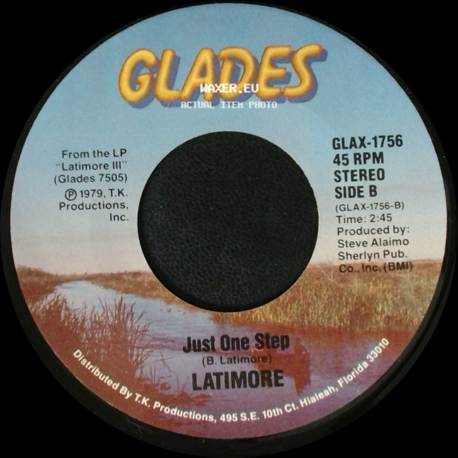 Latimore - Discoed To Death / Just One Step side B