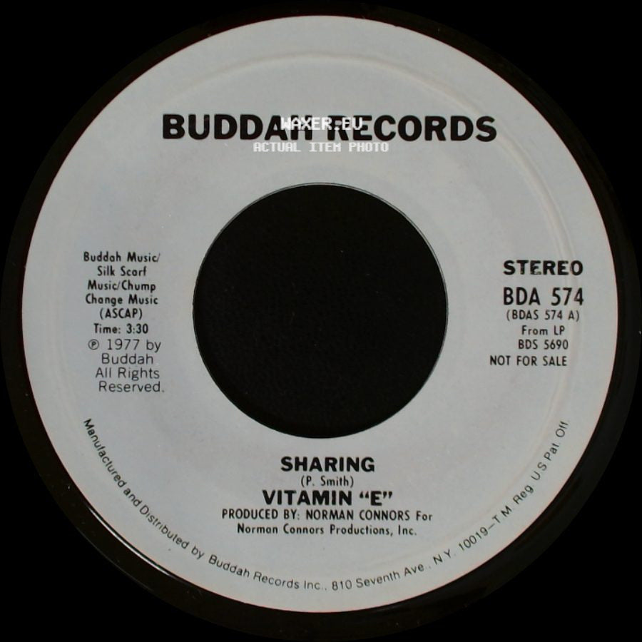 Vitamin "E" - Sharing / Sharing side B