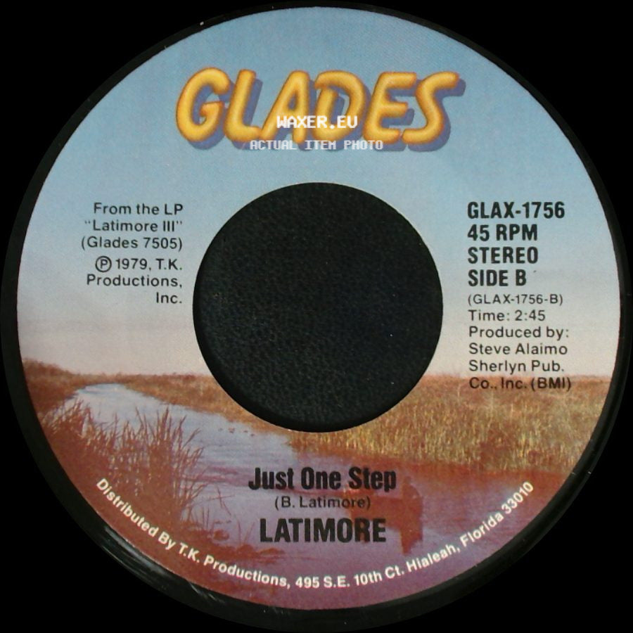 Latimore - Discoed To Death / Just One Step side B