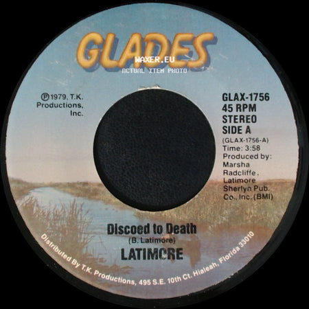 Latimore - Discoed To Death / Just One Step side A