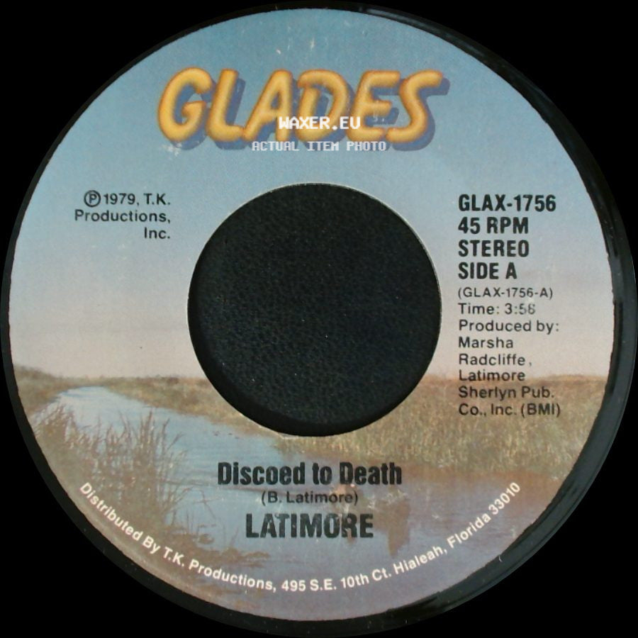 Latimore - Discoed To Death / Just One Step side A