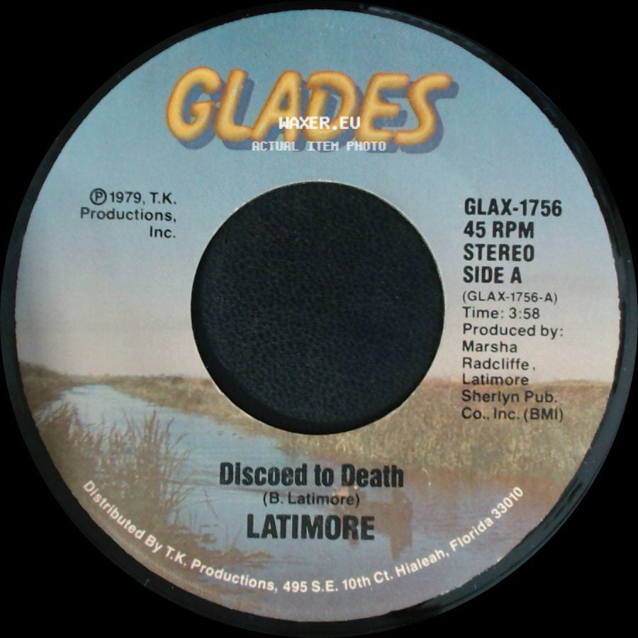 Latimore - Discoed To Death / Just One Step side A