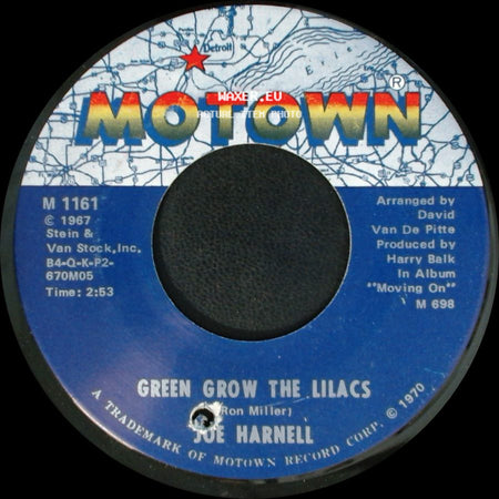 Joe Harnell - My Cherie Amour / Green Grow The Lilacs side B