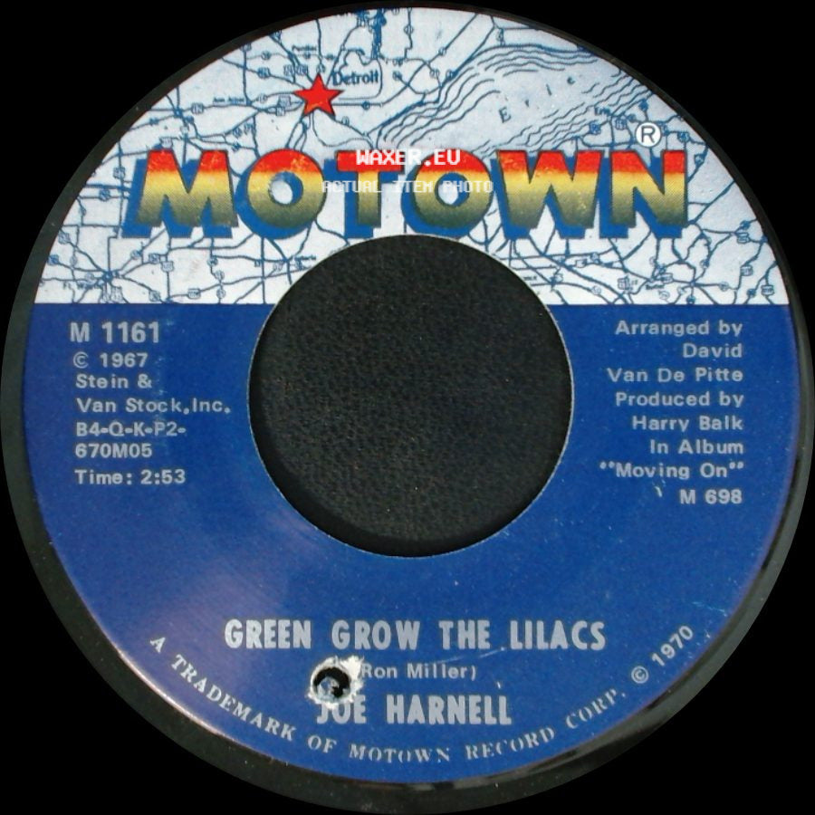 Joe Harnell - My Cherie Amour / Green Grow The Lilacs side B