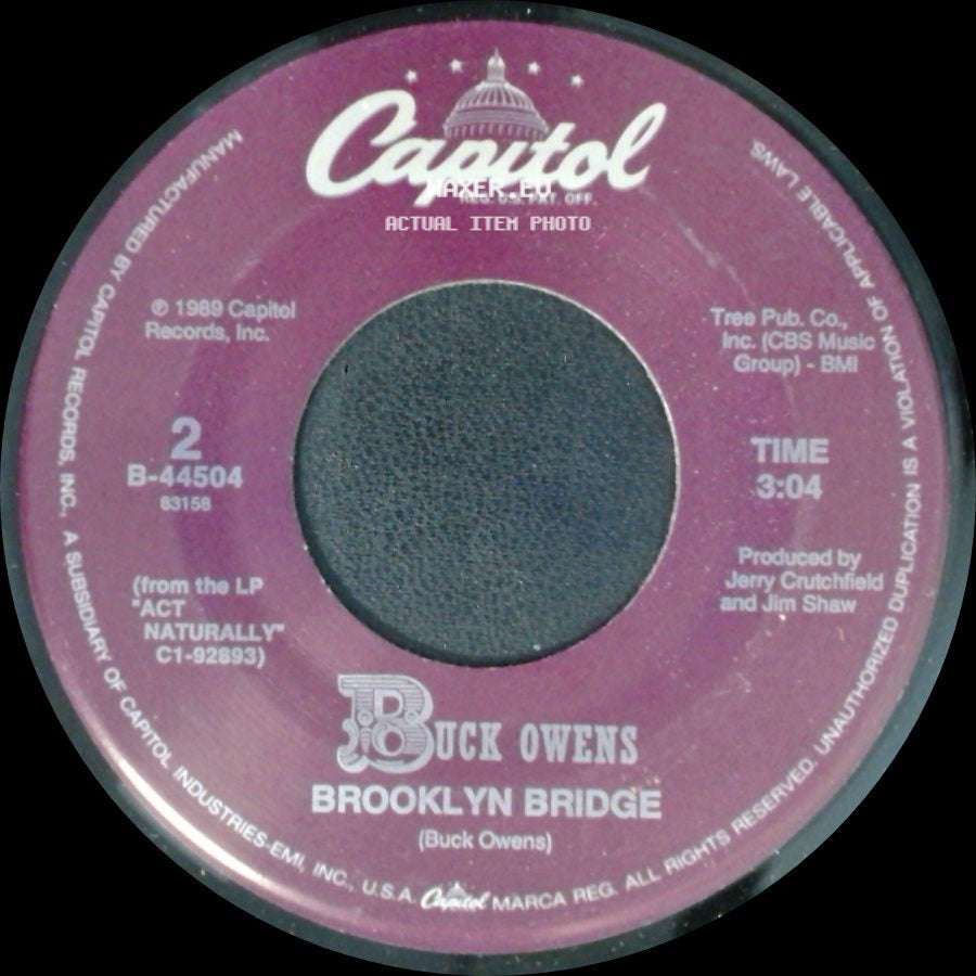 Buck Owens - Brooklyn Bridge / Tijuana Lady side A
