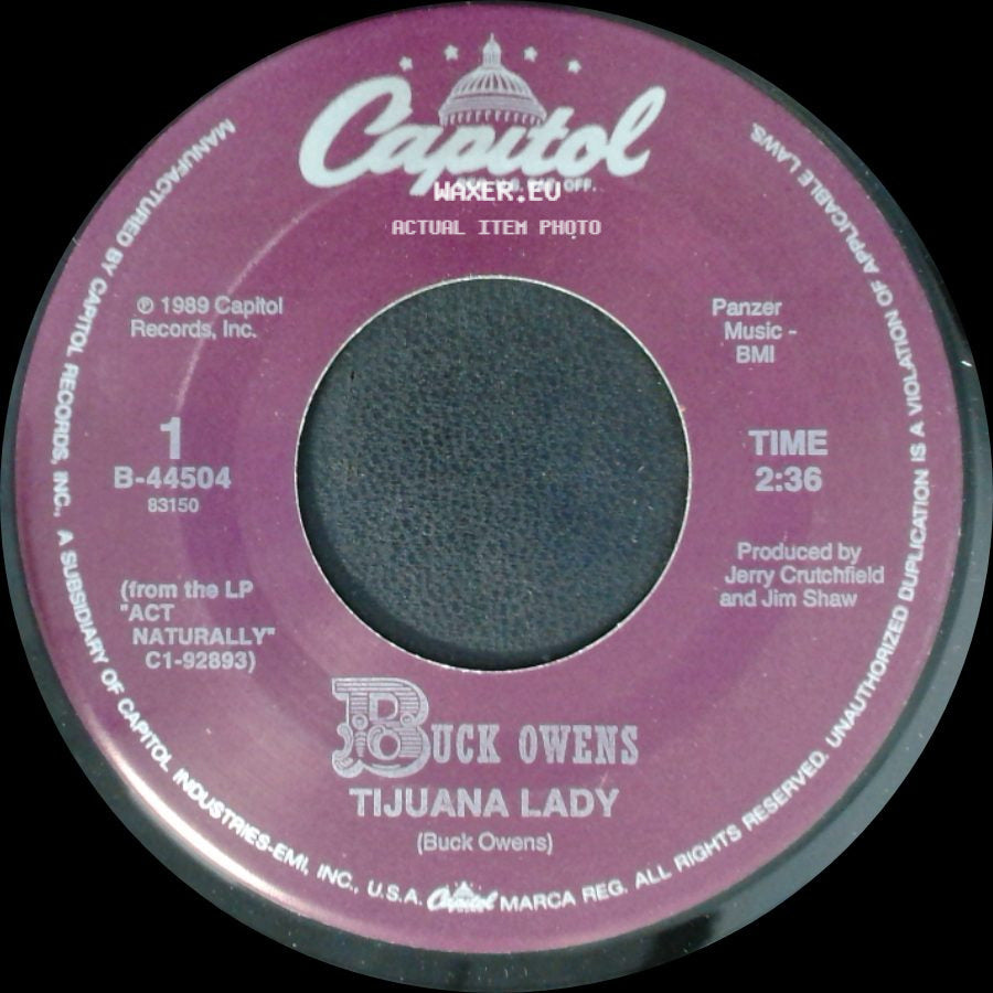 Buck Owens - Brooklyn Bridge / Tijuana Lady side B
