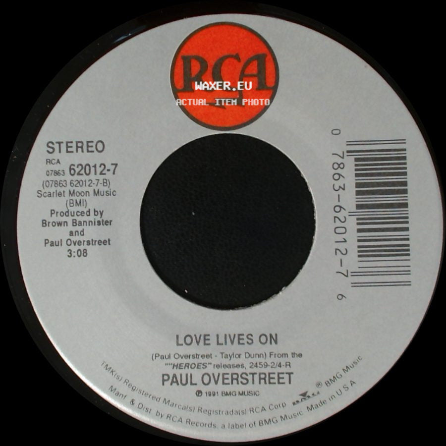 Paul Overstreet - Love Lives On / Ball And Chain side A