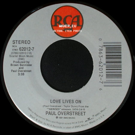 Paul Overstreet - Love Lives On / Ball And Chain side A