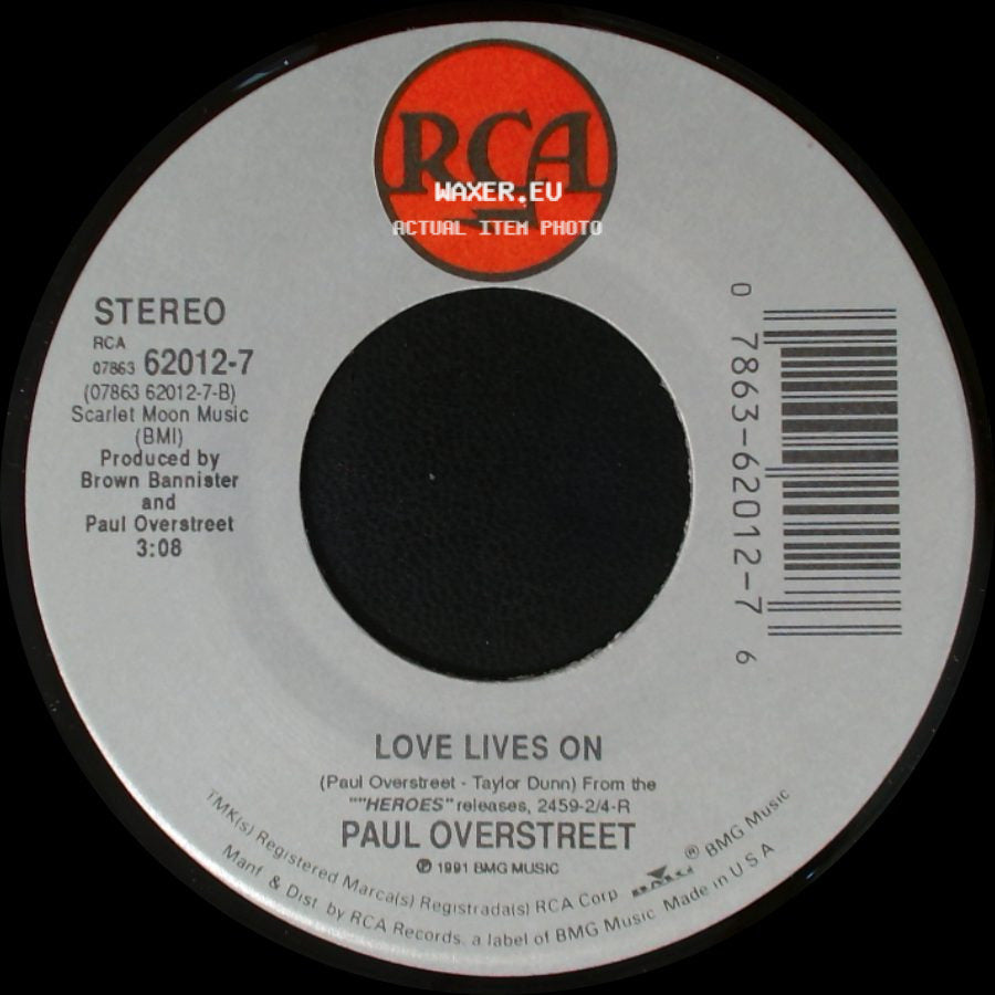 Paul Overstreet - Love Lives On / Ball And Chain side A