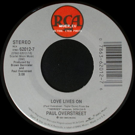 Paul Overstreet - Love Lives On / Ball And Chain side A