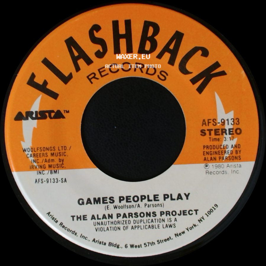 The Alan Parsons Project - Time / Games People Play side B