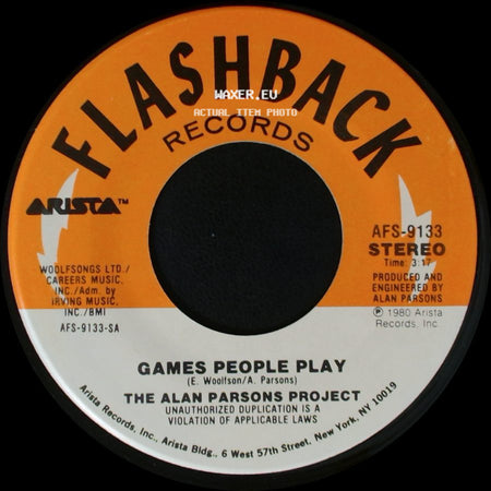 The Alan Parsons Project - Games People Play / Time side A