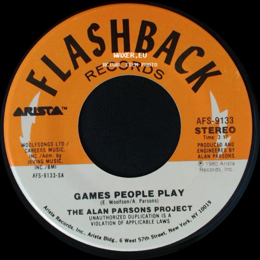 The Alan Parsons Project - Games People Play / Time side A