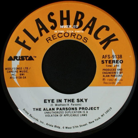 The Alan Parsons Project - Psychobabble / Eye In The Sky side B