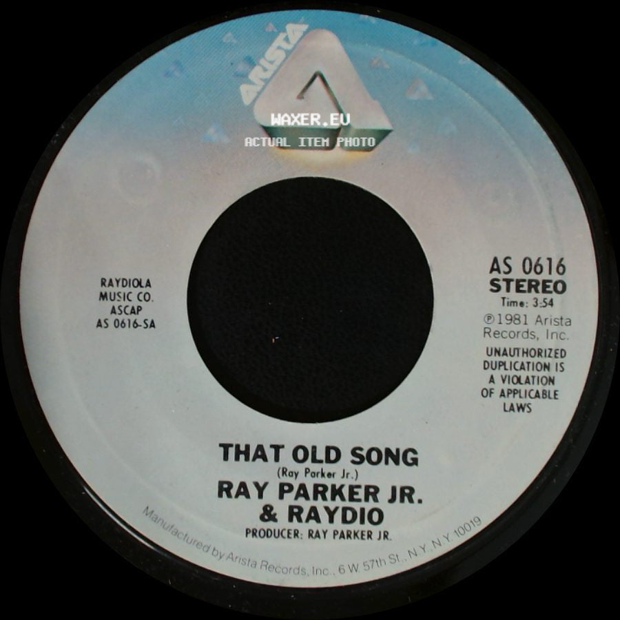 Ray Parker Jr. & Raydio - That Old Song / Old Pro side A