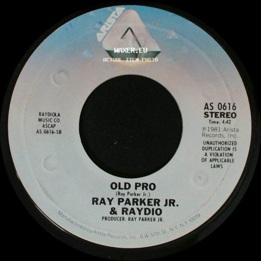 Ray Parker Jr. & Raydio - That Old Song / Old Pro side B