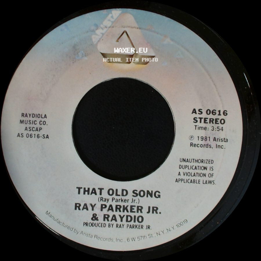 Ray Parker Jr. & Raydio - That Old Song / Old Pro side A