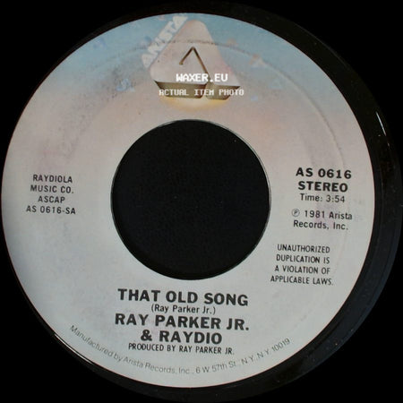 Ray Parker Jr. & Raydio - That Old Song / Old Pro side A