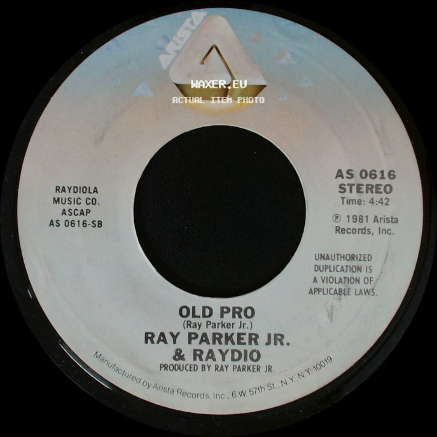 Ray Parker Jr. & Raydio - That Old Song / Old Pro side B