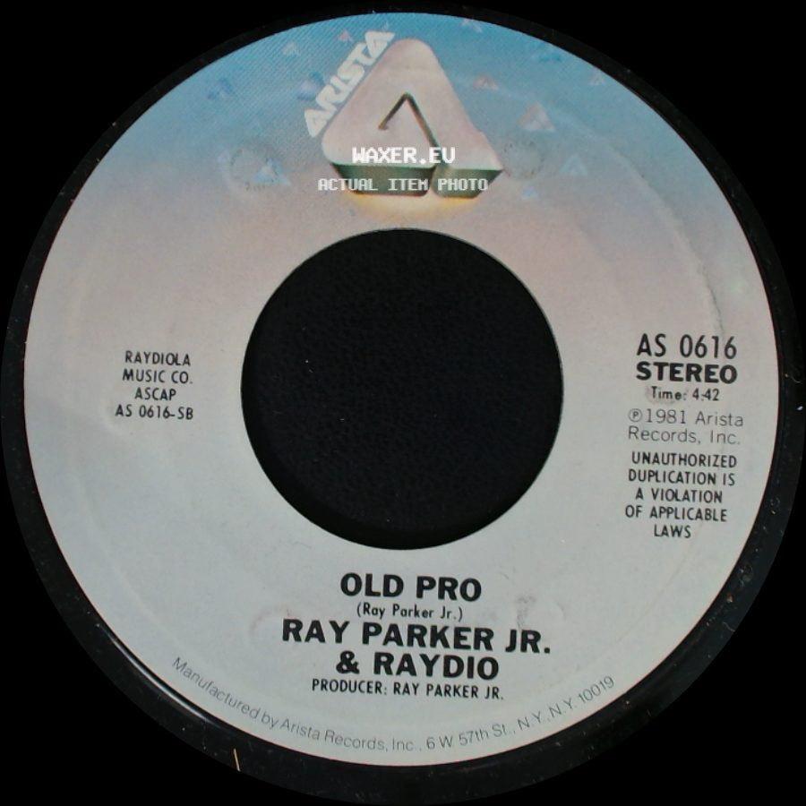 Ray Parker Jr. & Raydio - That Old Song / Old Pro side B
