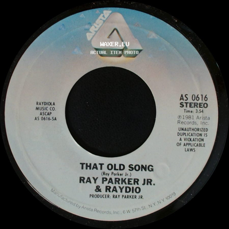 Ray Parker Jr. & Raydio - That Old Song / Old Pro side A