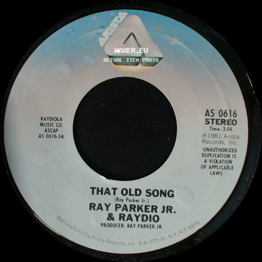 Ray Parker Jr. & Raydio - That Old Song / Old Pro side A