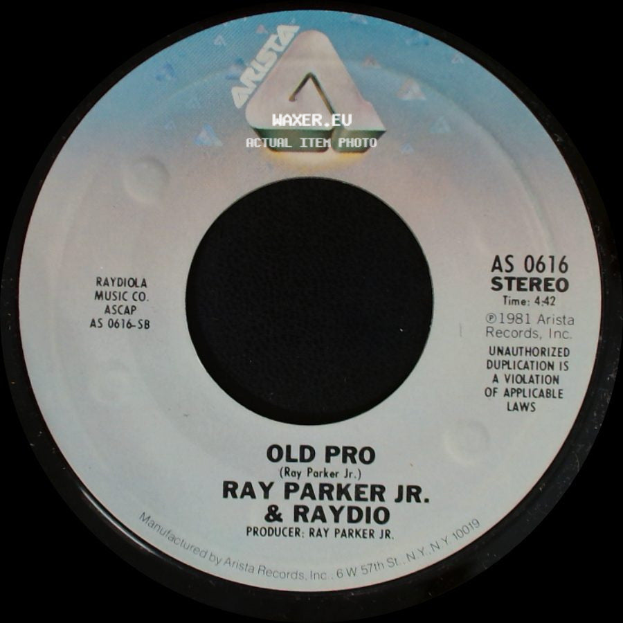 Ray Parker Jr. & Raydio - That Old Song / Old Pro side B