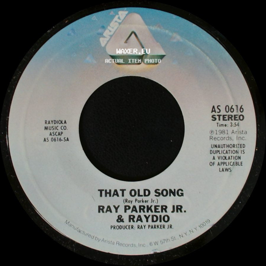 Ray Parker Jr. & Raydio - That Old Song / Old Pro side A