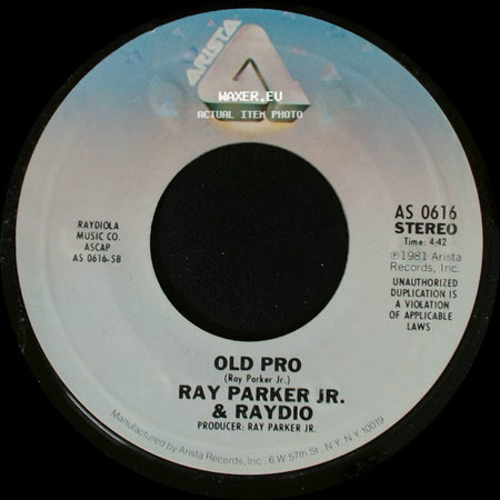 Ray Parker Jr. & Raydio - That Old Song / Old Pro side B
