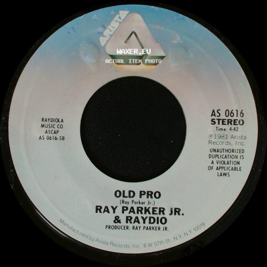 Ray Parker Jr. & Raydio - That Old Song / Old Pro side B