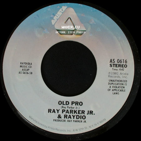 Ray Parker Jr. & Raydio - That Old Song / Old Pro side B